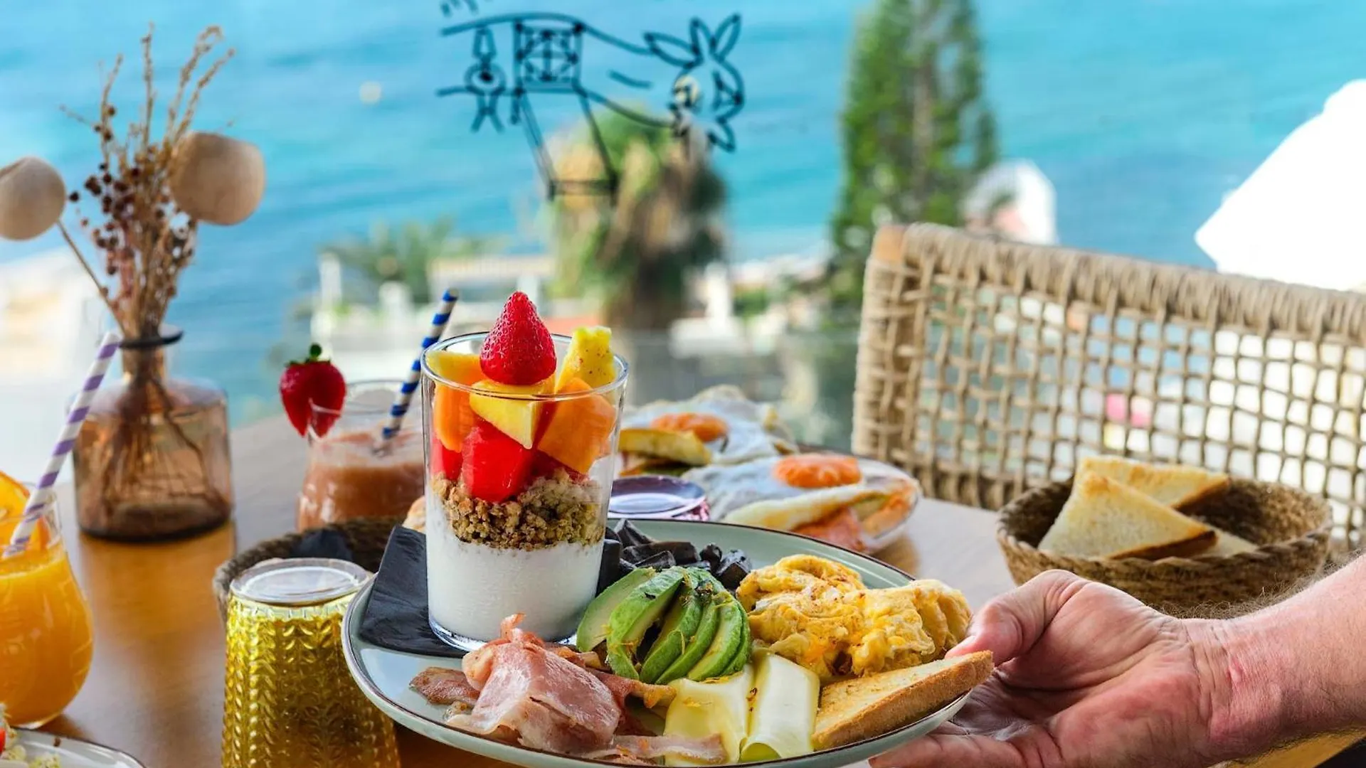 ** Lägenhetshotell Hotel Cenit & Apts Sol Y Viento Ibiza stad Spanien